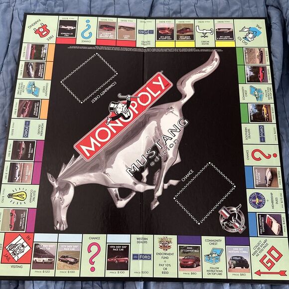 USAOpoly‎ Monopoly Monopoly - Mustang 35th Anniversary Ed Box